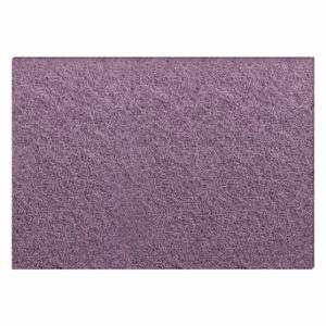 SCOTCH-BRITE 08423 Diamond Floor Pad Plus, Purple, 14 Inch X 20 Inch Floor Pad Size, 175 To 600 Rpm, 5 PK | CU2HAX 401M71