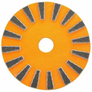 SCOTCH-BRITE 3000-15 Polishing Abrasive Pad, 15 Inch Dia, 3000 Grit, 600 Rpm, Wet, 4 1/8 Inch Blade Length | CU2HNQ 801AX0