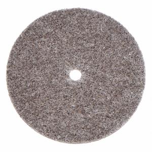 SCOTCH-BRITE 61500070406 Unitized Wheel, 3 Inch Dia x 1/4 Inch W, 3/8 Inch Arbor Hole, Aluminum Oxide, Medium | CU2JGZ 6RW05