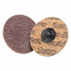 SCOTCH-BRITE 61500313111 Al Surface-Conditioning Disc, Ts, 2 Inch Dia, Aluminum Oxide, Coarse | CU2HBN 45EL71