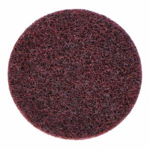 SCOTCH-BRITE 7000000652 Hook-and-Loop Surface Conditioning Disc, 4 Inch Dia, Aluminum Oxide, Medium, Medium | CU2HXM 4ZR50