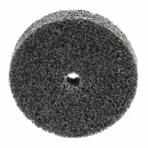 SCOTCH-BRITE 7000000721 Unitized Wheel, 2 Inch Dia x 1/2 Inch W, 1/4 Inch Arbor Hole, Silicon Carbide, Fine | CU2JEK 52WP06