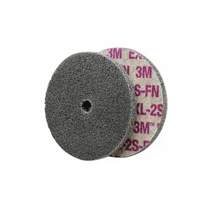 SCOTCH-BRITE 7000000722 Unitized Wheel, 1 Inch Dia x 1/4 Inch W, 1/8 Inch Arbor Hole, Silicon Carbide, Fine | CU2JDQ 476W32