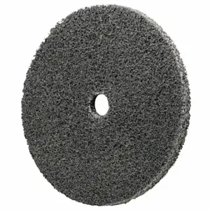 SCOTCH-BRITE 7000120708 Unitized Wheel, 3 Inch Dia x 1/4 Inch W, 3/8 Inch Arbor Hole, Silicon Carbide, Fine, XL-UW | CU2JHB 476W74