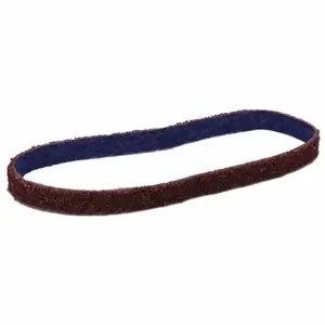 SCOTCH-BRITE 7100010674 Surface-Conditioning Belt, 1/2 Inch W X 18 Inch L, Aluminum Oxide, Medium, Scrim Backing | CU2GHA 476V04