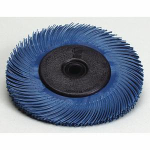 SCOTCH-BRITE 7000144604 Replacement Radial Bristle Disc, 6 Inch Brush Dia, 400 Abrasive Grit, Ceramic, 40 PK | CU2GPE 476Y97