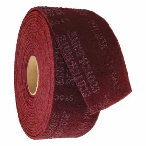 SCOTCH-BRITE 7010328929 Surface Conditioning Roll, 12 Inch W x 30 ft Length, Aluminum Oxide, Very Fine, Maroon | CU2HQL 476X85