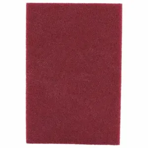 SCOTCH-BRITE 7010329861 Sanding Hand Pad, 3 11/16 X 9 Inch Size, Aluminum Oxide, Very Fine, Maroon | CU2HTA 476R96