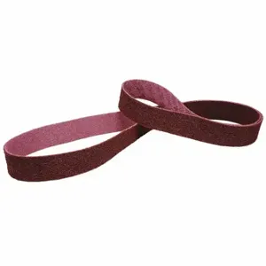 SCOTCH-BRITE 7010329082 Surface-Conditioning Belt, 3 Inch W X 80 Inch L, Aluminum Oxide, Medium, Polyester Backing | CU2GLK 477D15