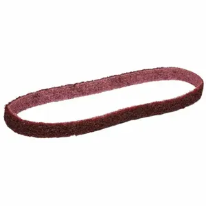 SCOTCH-BRITE 7010329581 Surface-Conditioning Belt, 1 Inch W X 11 Inch L, Aluminum Oxide, Medium, Polyester Backing | CU2GGE 477C86