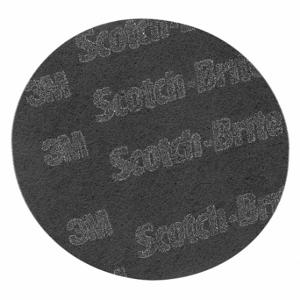SCOTCH-BRITE 7010365704 Klett-Oberflächenbehandlungsscheibe, 5 Zoll Durchmesser, Aluminiumoxid, ultrafein, 5 Löcher | CU2HYR 476X73