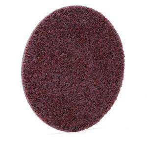 SCOTCH-BRITE 7100048597 Hook-and-Loop Surface Conditioning Disc, 4 1/2 Inch Dia, Ceramic, Heavy Duty Coarse | CU2HWR 476Y08