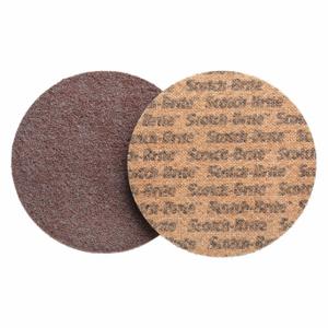 SCOTCH-BRITE 61500313483 Hook-and-Loop Sanding Disc, 1 1/2 Inch Dia, Aluminum Oxide, Coarse, Coarse, Non-Vacuum | CU2HML 45EL37