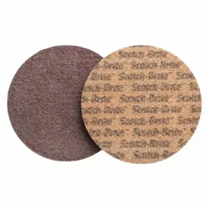 SCOTCH-BRITE 7100075887 Hook-and-Loop Surface Conditioning Disc, 2 Inch Dia, Aluminum Oxide, Coarse, Coarse | CU2HVX 45EL38