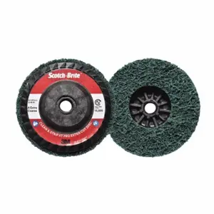 SCOTCH-BRITE 7100175520 Non-Woven Depressed Center Disc, 4 1/2 Inch x 5/8 Inch Size-11, Aluminum Oxide | CU2HDW 498Y40