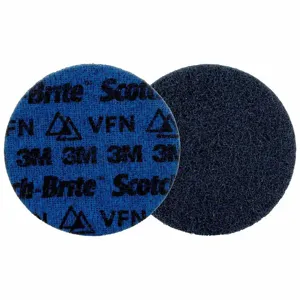 SCOTCH-BRITE PN-DH Hook-and-Loop Surface Conditioning Disc, 4 1/2 Inch Dia, Ceramic, Very Fine, PN-DH, 50 PK | CU2HWU 794FV9