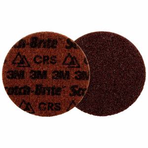 SCOTCH-BRITE PN-DH Klett-Oberflächenbearbeitungsscheibe, 4 Zoll Durchmesser, Keramik, grob, grob, 100 Stück | CU2JCL 794FW7