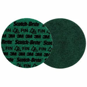 SCOTCH-BRITE PN-DH Hook-and-Loop Surface Conditioning Disc, 7 Inch Dia, Ceramic, Fine, Fine, PN-DH, 25 PK | CU2JBC 794FT2