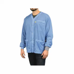 SCS 770105 Disposable Lab Coat, Nylon, Polyester, Blue, 2Xl | CU2KNM 55JZ48