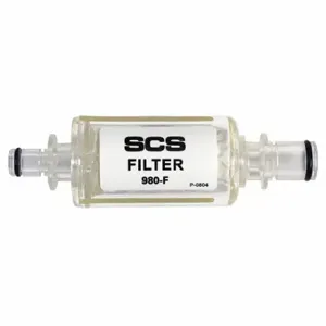 SCS 980-F Ionizing Air Gun Air Filter, Compatible With Mfr. No. 980/Mfr. No. 980E, 3 PK | CV4MVP 20FX23