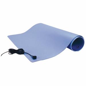 SCS TM2436L3BL-L Ableitende Tischmatte, dreischichtige Konstruktion aus blauem Vinyl | CU2KPA 20FW86