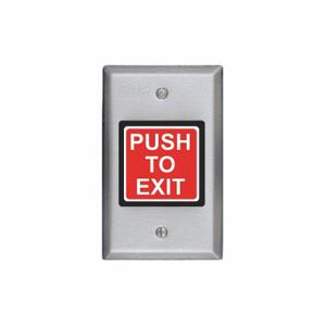 SDC 423MU Push-to-Exit-Taste, Push-to-Exit, DPDT-Relais | CU2KVB 45LY11