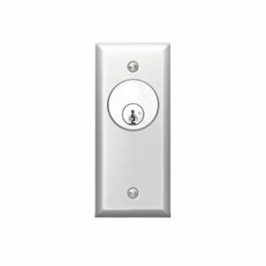 SDC 701NU Schlüsselschalter, Schlüsselschalter, tastend, Aluminium, Zugangskontrollen, Montagezubehör | CU2KTV 45LY26