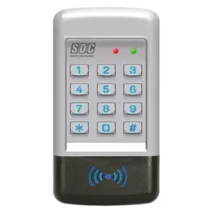 SDC 920P Digital Keypad With Prox Reader, Indoor/Outdoor, Spdt | CU2KRN 45LY33