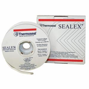 SEALEX SX0000-0188-0075 Gasket-Making Tape, 3/16 Inch x 75 ft, -321 Deg F to 500 Deg F, White, PTFE | CU2KVQ 45CE53