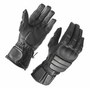 SECPRO 33001SPDNSMEDBK Tactical Glove, Cowhide Leather, Cowhide Leather, KevlarR, Black, M | CU2KYT 52YG68