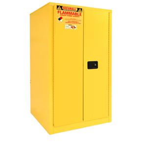 SECURALL PRODUCTS A160 Flammable Safety Cans Storage Cabinet, Self-Latch, Standard 2-Door, 60 Gallon | CJ6QVA