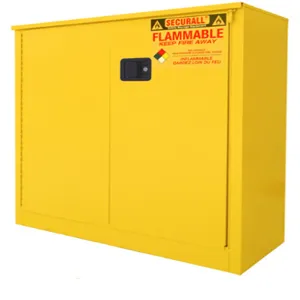 SECURALL PRODUCTS P240 Paints/ Inks Cabinet, Self-Close/ Self-Latch, Sliding Door, 40 Gallon | CJ6QWL