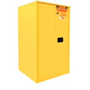 SECURALL PRODUCTS A260 Flammable Safety Cans Storage Cabinet, Self-Close/ Latch, Sliding Door, 60 Gallon | CJ6QVB