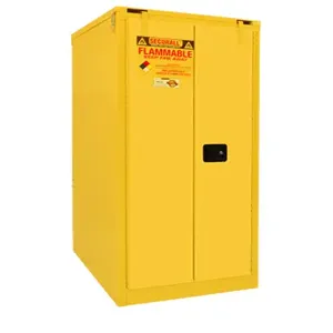 SECURALL PRODUCTS A360 Flammable Safety Cans Storage Cabinet, Self-Close/ Self-Latch, Safe-T-Door, 60 Gallon | CJ6QVC