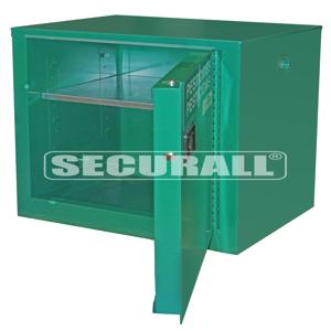 SECURALL PRODUCTS AG305 Pesticide Cabinet, Self-Close/ Self-Latch, Safe-T-Door, 12 Gallon Capacity | CJ6QXJ