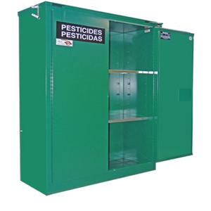 SECURALL PRODUCTS AG345 Pesticide Cabinet, Self-Close/ Self-Latch, Safe-T-Door, 45 Gallon Capacity | CJ6QXN
