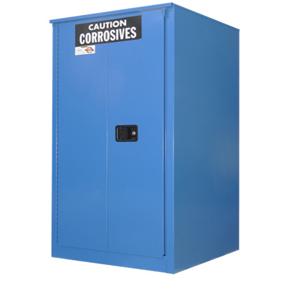 SECURALL PRODUCTS C160 Acids/ Corrosives Storage Cabinet, Self-Latch, Standard 2-Door, 60 Gallon | CJ6QWD