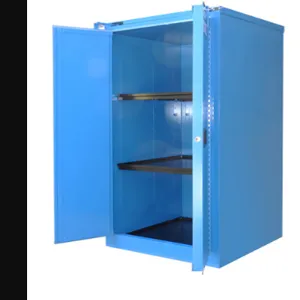 SECURALL PRODUCTS C360 Acids/ Corrosives Storage Cabinet, Self-Close/ Self-Latch, Safe-T-Door, 60 Gallon | CJ6QWF