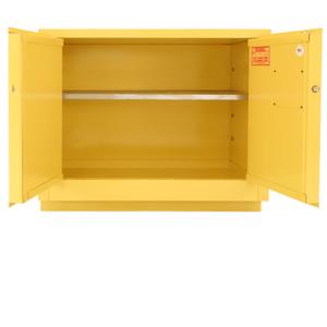 SECURALL PRODUCTS L124 Laboratory Flammables Storage Cabinet, Self-Latch, Standard 2-Door, 24 Gallon | CJ6QXU