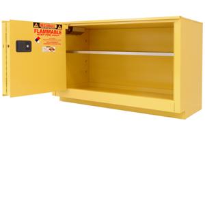 SECURALL PRODUCTS L236 Laboratory Flammables Storage Cabinet, Self-Close/ Self-Latch, Sliding Door, 36 Gallon | CJ6QXX