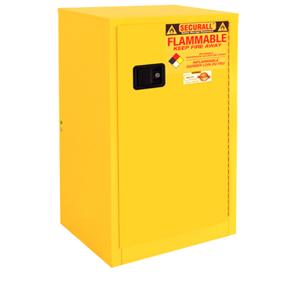 SECURALL PRODUCTS P120 Paints/ Inks Cabinet, Self-Latch, Standard 2-Door, 20 Gallon | CJ6QWH