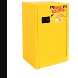 SECURALL PRODUCTS P120 Paints/ Inks Cabinet, Self-Latch, Standard 2-Door, 20 Gallon | CJ6QWH