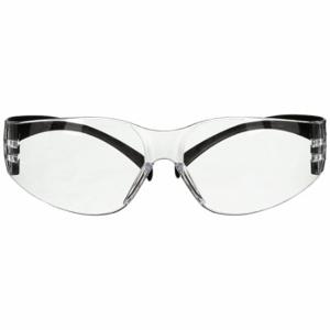 SECUREFIT SF101AS-BLK Safety Glasses, Anti-Fog /Anti-Scratch, No Foam Lining, Wraparound Frame, Frameless, Black | CU2KZP 795TF5
