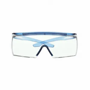 SECUREFIT SF3701SGAF-BLU Safety Glasses, Anti-Fog /Anti-Scratch, Half-Frame, Clear, Blue, Blue, Unisex | CU2KZK 792UW5