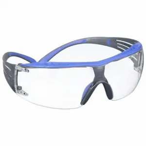 SECUREFIT SF401XSGAF-BLU Safety Glasses, Anti-Fog /Anti-Scratch, Brow Foam Lining, Wraparound Frame, Frameless | CU2KZH 498W24