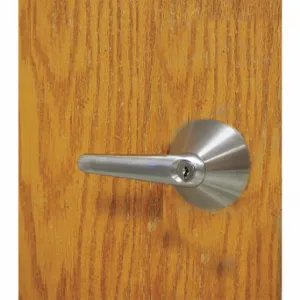 SECURITECH LSL-C2-SE1-630-LH Door Lever Lockset, Lsl Lever, Brushed Stainless Steel, Kenstan 54G | CU2LBN 52HZ01