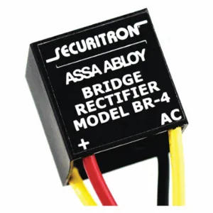 SECURITRON BR-4 Bridge Rectifier, Protective, Plastic | CU2LPK 45CG73