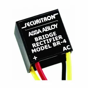 SECURITRON BR-4 Bridge Rectifier, Power Supply Batteries | CU2LPJ 54YM99