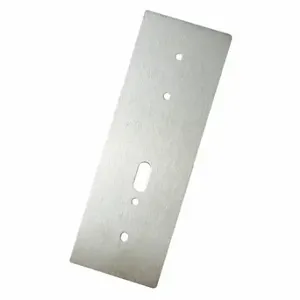 SECURITRON DK-CPSS Keypad Cover Plate, Single Gang, Stainless Steel | CU2LHW 45CG66