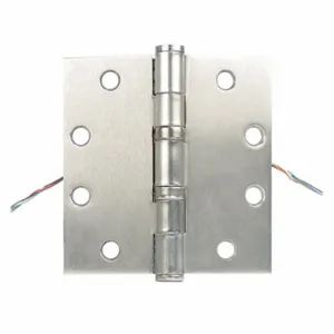 SECURITRON EH-40 Electrified Hinge, Stainless Steel, Gray Enamel | CU2LLN 45CG56